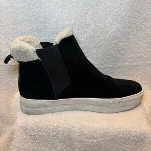 Women's Saks Fifth Avenue Justina Faux Fur Slip Ons, Size 9.5